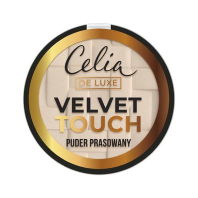 Celia De Luxe Velvet Touch Puder Nr. 101 Transparentes Beige 9g