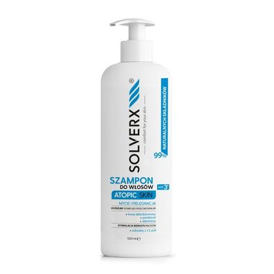Solverx Atopische Haut Haarpflege & Anti-inflammatorisches Shampoo 500ml