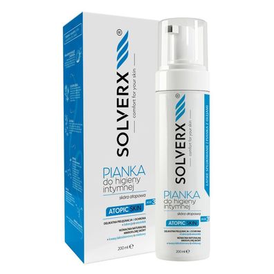 Solverx Atopische Haut Intimhygieneschaum für atopische Haut 200ml