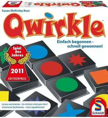 Merc Brettspiel Qwirkle Familienspiel - Schmidt Spiele 49014 - (Spielzeug / Merch B