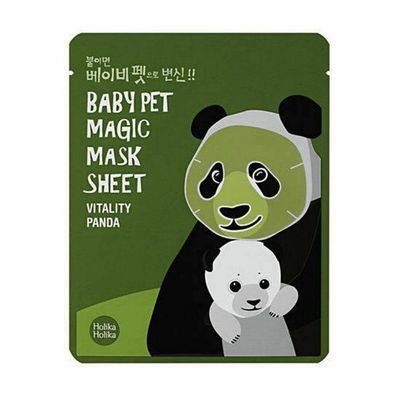Gesichtsmaske Holika Holika Baby Pet Panda Revitalisierende (22ml)