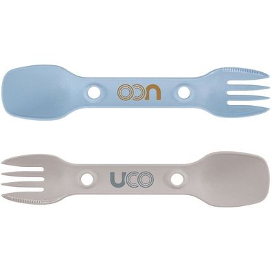 UCO Spork 'Utility', 2 Stück, blau-beige
