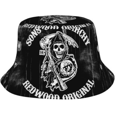 Reaper Hut - Sons of Anarchy Retro Hüte Fischerhüte Sonnenhüte Eimerhüte Bucket Hats