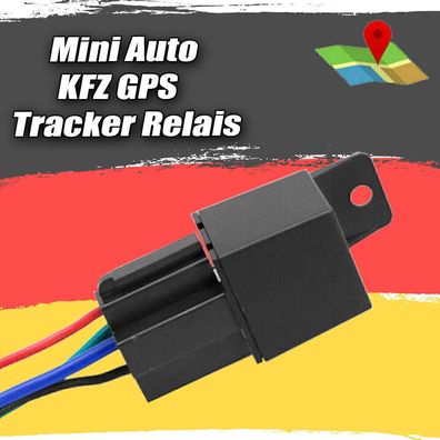 Auto GPS Tracker Relais-Form Fernbedienung Echtzeit KFZ Tracking Verfolgung !!