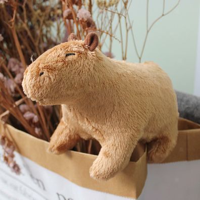 Plueschtier Capybara Kuscheltier Stofftier Doll Puppe Geschenke fur Kinder Braun`