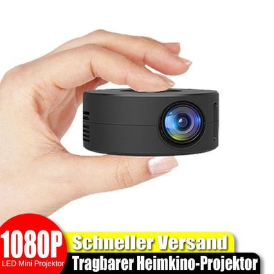 Mini-Projektor LED HD 1080P Heimkino Tragbarer Heimkino-Projektor C2V0
