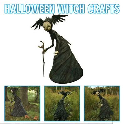 Halloween Leuchtende Hexen Geist Horror Halloween Ornament-Requisiten Dekoration
