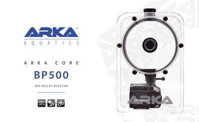 ARKA Core Bio-Pellet Reaktor 500ml. 8 Watt für Aquaristik
