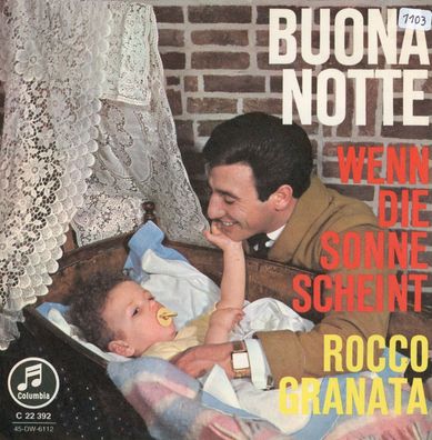 7" Cover Rocco Granata - Buona Notte