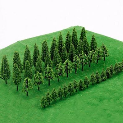 50 Architektur Bï¿¤ume Modell Miniatur fï¿¼r DIY grï¿¼ne Landschaft Landschaft Skala