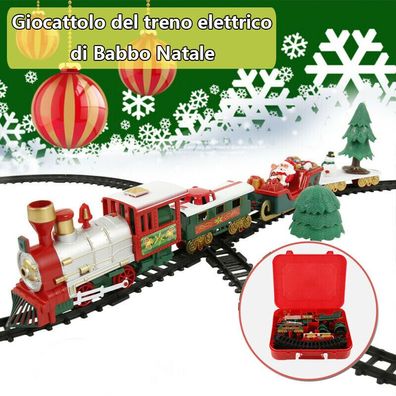 Weihnachtszug Weihnachten Musik Licht Eisenbahn Zug Kinder Geschenk Spielzeug DE