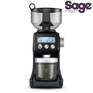 Sage Smart Grinder Pro Schwarz Matt SCG820BTR Gebraucht - Wie neu Kaffemühle