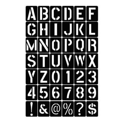 42Stk Malere Schablone Buchstaben Zahlen Symbole Zeichnen Vorlage Spruehvorlagen