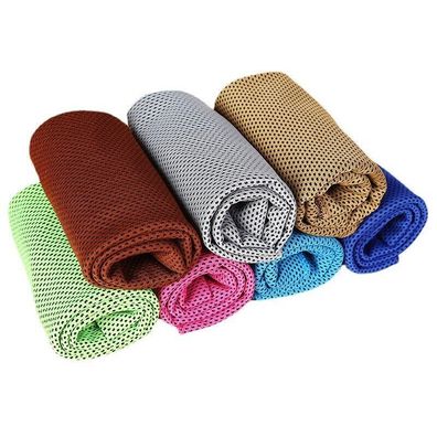 8x Cool Down Towel kuehlendes Handtuch Polybag verschließbar 30 x 90 cm