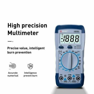 Volt Tester Multimeter A830L Auto/ Manual Range Digital Ersatz Meter Ampere