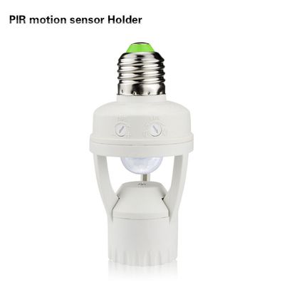 E27 Lampenfassung mit PIR Bewegungssensor 230V Fassung Bewegungsmelder Sensor DE