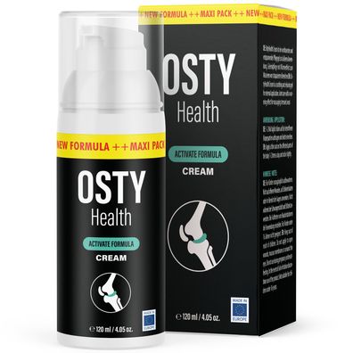 OstyHealth Cream | wohltuendes Pflegegel | 120 ml Inhalt