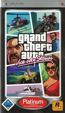 Grand Theft Auto Vice City Stories GTA Rockstar Sony Playstation Portabl...