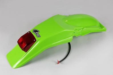 Schutzblech hinten Kotflügel Vintage fender passt an Kawasaki Kdx 200 95-23 grün