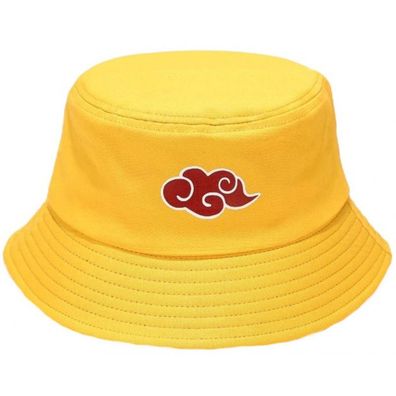 Naruto Gelbe Hut - Akatsuki Manga Hüte Fischerhüte Sonnenhüte Eimerhüte Bucket Hats