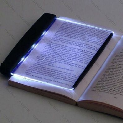 Kreative LED-Buch-Licht-Lese Nacht Flache Platten-Auto-Spielraum-Panel Lampe Y1