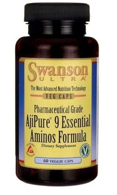 Swanson, AjiPure 9 aminokwasów, 60 kapsu?ek