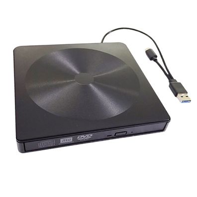 Externe DVD-BD-Laufwerk USB 3.0& USB C Brenner Drive Player fur PC Laptop,