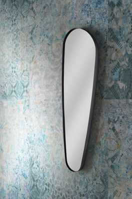 Wandspiegel Elipse 1 aus Stahl 45 x 140 cm