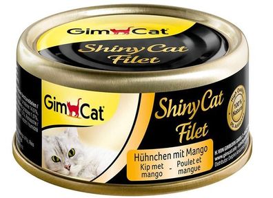 GimCat Shinycat Hähnchenfilet mit Mango, 70g