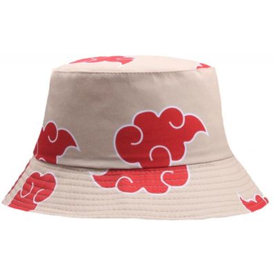 Naruto Beige Hut - Akatsuki Manga Hüte Fischerhüte Sonnenhüte Eimerhüte Bucket Hats