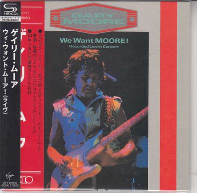 Gary Moore: We Want Moore! (Limited Edition) (SHM-CD) (Digisleeve) - - (CD / W)