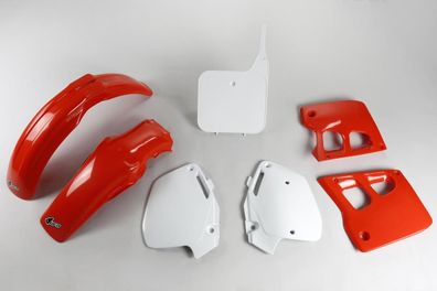 Verkleidungssatz Plastiksatz Gabelprotektoren plastic passt an Honda Cr 125 250