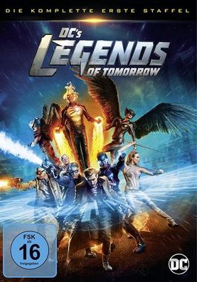 DC Legends of Tomorrow: Staffel #1 (DVD) Die komplette 1. Staffel, 4Discs - WARNER H