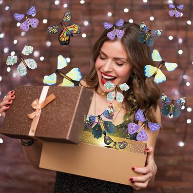 20stc Butterfly Magischer Fliegender Schmetterling KinderSpielzeug Geschenk Gift