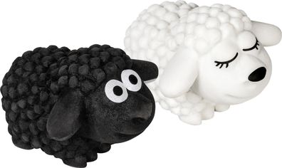 2x Brunnen 1027419 Radiergummi 3D „Sheep“, schwarz + weiß
