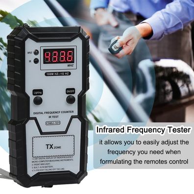 Auto-Fernbedienung Infrarot-Frequenz-Tester Handheld 4-Bit-Digital-Detektor