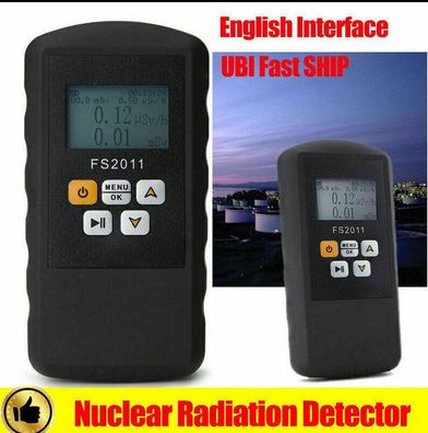 Nuclear Radiation Monitor Meter Smart Geigerzähler Î² Y X Ray Strahlung Detektor+