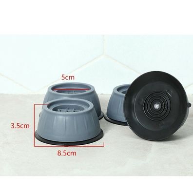 4 X Waschmaschine Support Matte Anti-Vibration Bein Stopper Fuß Pad Fueße Pads