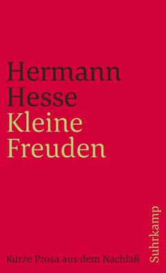 Kleine Freuden, Hermann Hesse