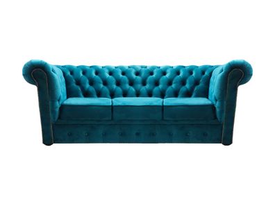 Wohnzimmer Modern Sofa Dreisitze Einrichtung Luxus Chesterfield Couch