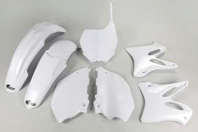 Verkleidungssatz Plastiksatz plastic kit passt an Yamaha Yz 125 250 06-12 weiß