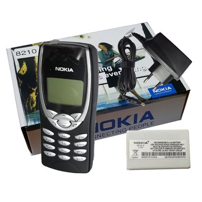 Nokia 8210i Ohne Simlock Handy Schwarz Mit OVP Neu AKKU