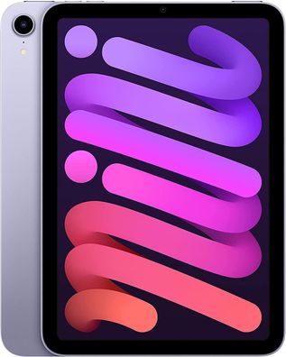 Apple iPad mini (2021) 6. Generation 64GB WiFi & Cellular Violett - Neuwertig