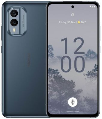 Nokia X30 5G 256GB Dual-SIM Cloudy Blue - Neuwertiger Zustand ohne Vertrag