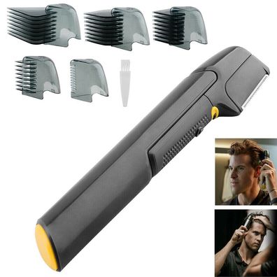 Titanium Trim Haarschneidemaschine Mit Edelstahlklingen Rasierer Clipper Set Neu