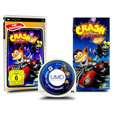 PSP Spiel Crash Tag Team Racing