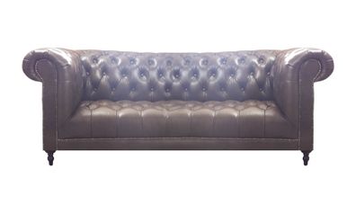Chesterfield Luxus Wohnzimmer Sofa Dreisitze Couch Einrichtung Neu