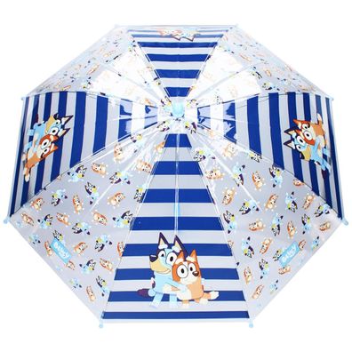 Vadobag Kinderschirm Regenschirm Bluey Rainy Days