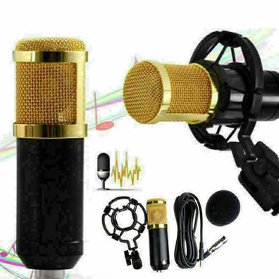 DJ Sound Studio Dynamic Mic Shock Mount Mikrofon BM800 Condenser Microphone Kit