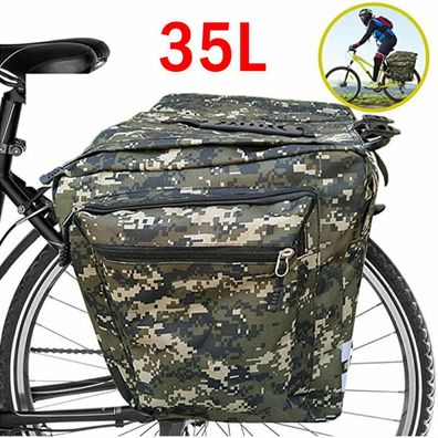 Fahrradtasche Multifunktional Gepäckträger Packtaschen Satteltasche Wasserdicht